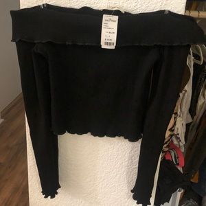 Off the shoulder top